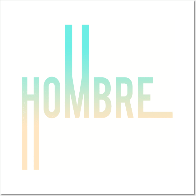 HOMBRE OMBRE Wall Art by LanaBanana